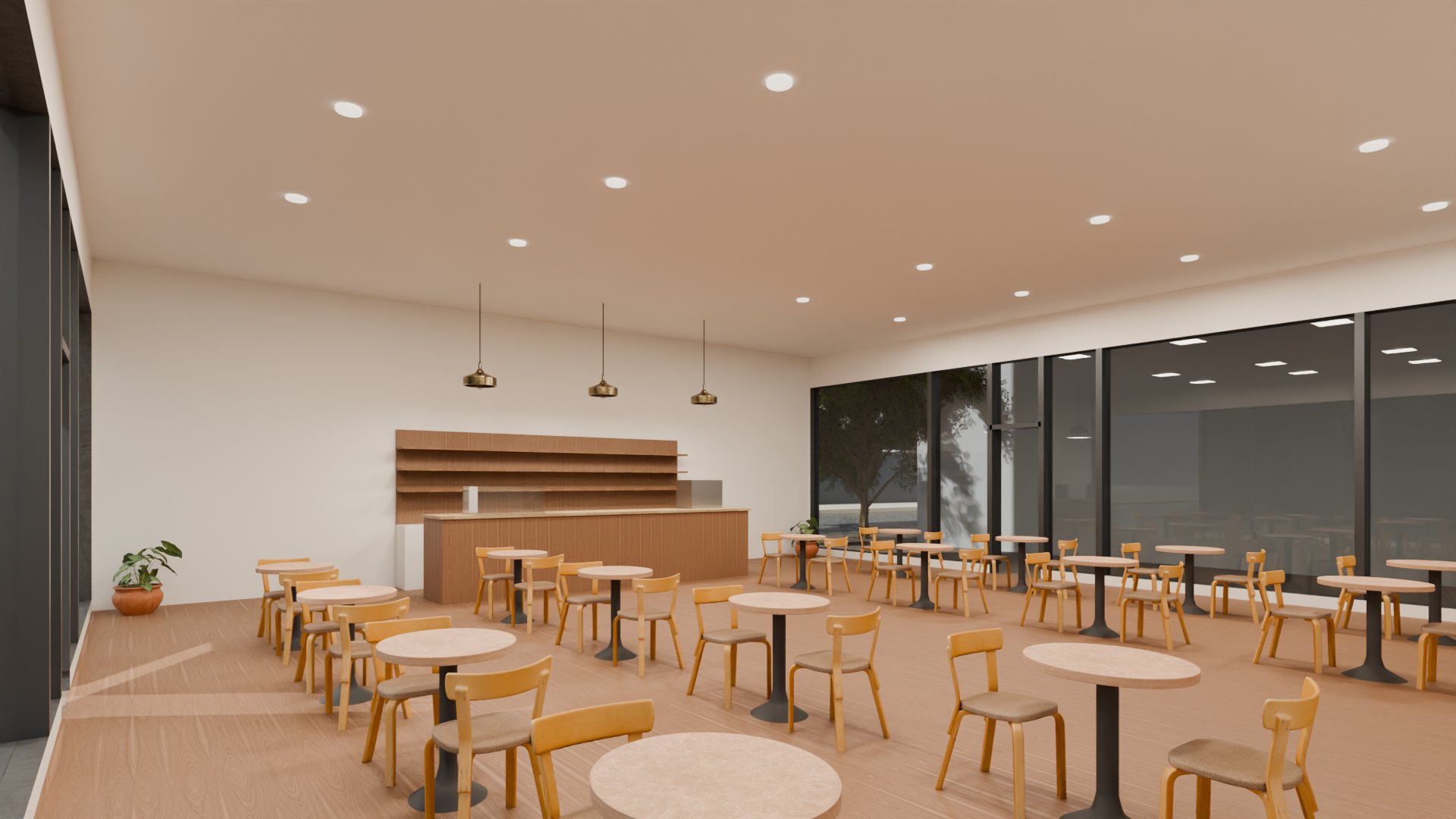 Ground-floor café